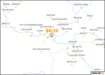 map of Bāled