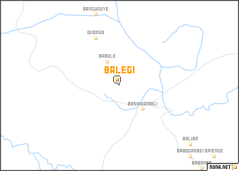 map of Balegi