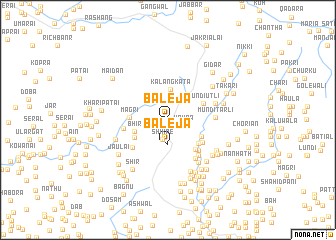 map of Baleja