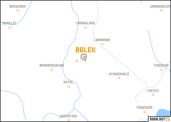 map of Balek