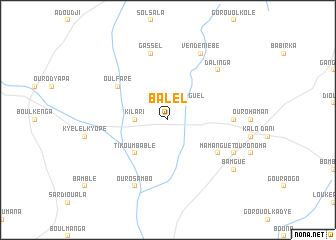 map of Balèl