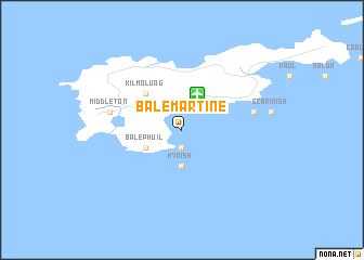 map of Balemartine