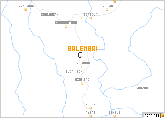 map of Balemba I