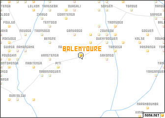 map of Balèmyouré