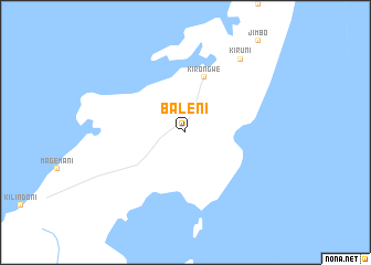 map of Baleni