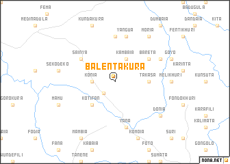 map of Balentakura