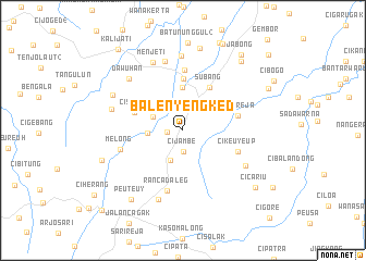 map of Balenyengked