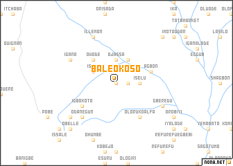 map of Bale Okoso