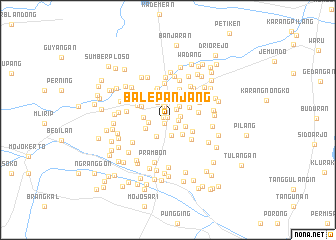 map of Balepanjang