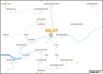 map of Balep