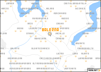 map of Balerna