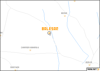 map of Balesar