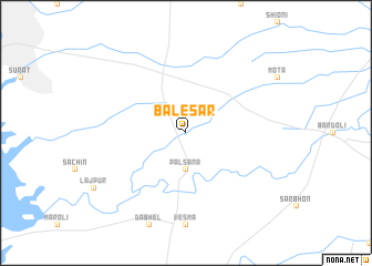 map of Balesar