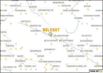 map of Balesht