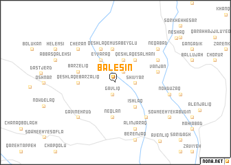 map of Bālesīn