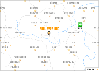 map of Balessing