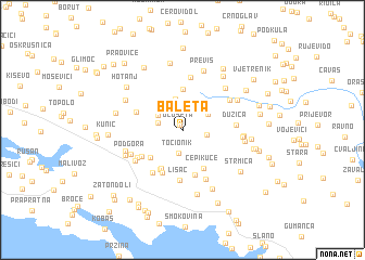 map of Baleta