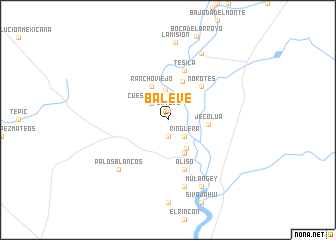 map of Baleve