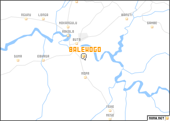 map of Balewogo