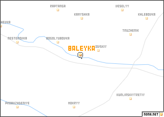 map of Baleyka