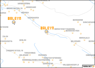 map of Baleyn