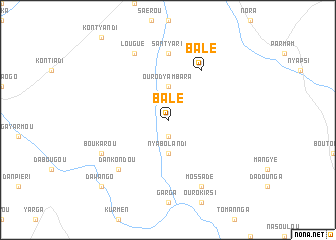 map of Balé