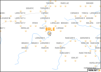 map of Bà Lế
