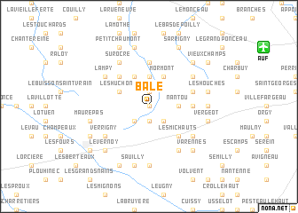 map of Bâle