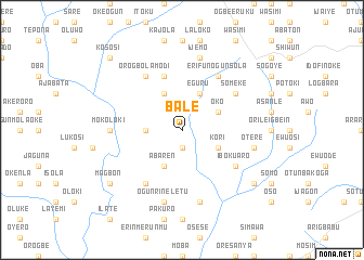 map of Bale