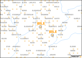 map of Bale