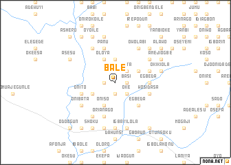 map of Bale