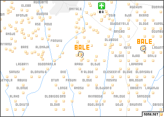 map of Bale