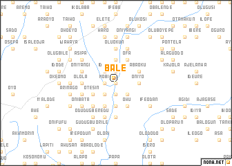 map of Bale