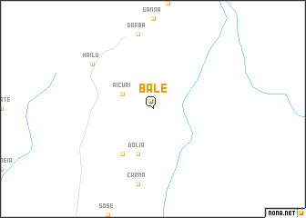 map of Bale