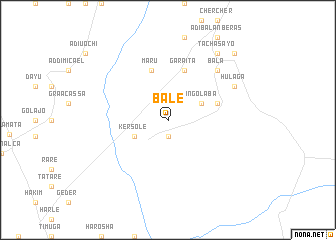 map of Bale