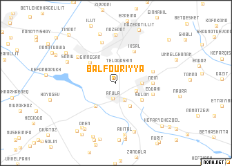 map of Balfouriyya