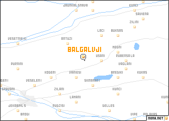 map of Balgalvji
