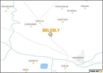 map of Balgaly