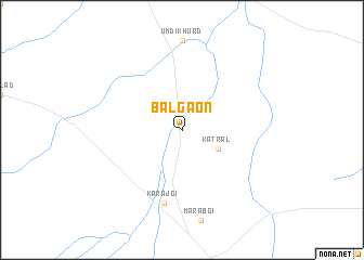 map of Balgaon