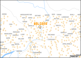 map of Balgāra