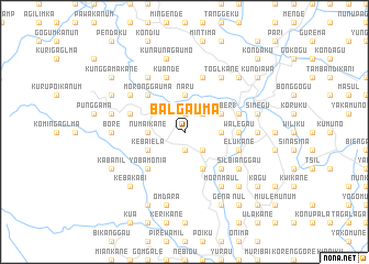 map of Balgauma