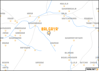 map of Balgaya