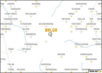 map of Balga