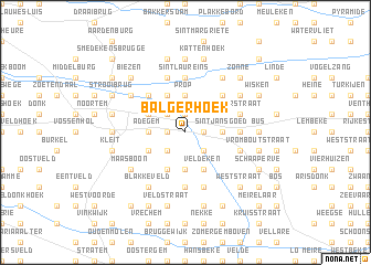 map of Balgerhoek