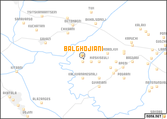 map of Balghojiani