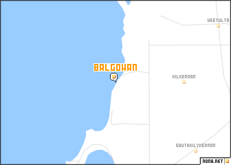 map of Balgowan