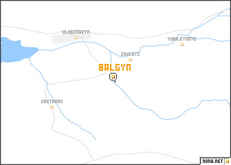 map of Balgyn