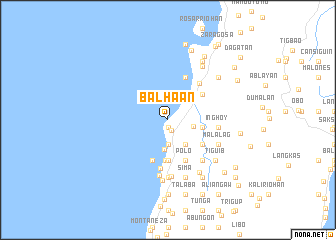 map of Balhaan