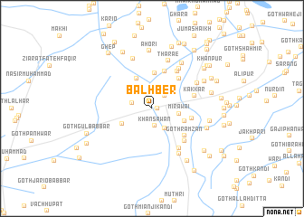map of Balh Ber