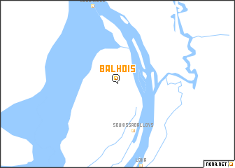 map of Balhoïs